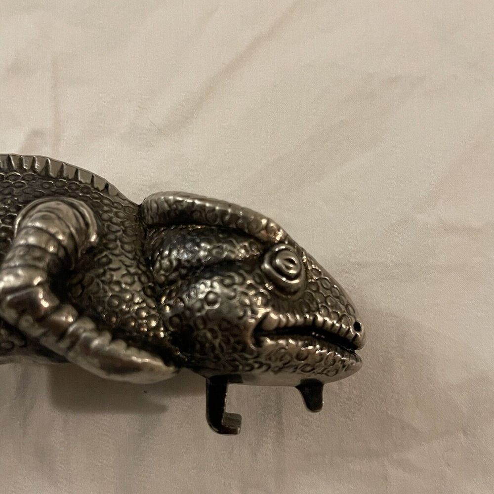 Anheuser-Busch Pewter Louis the Lizard Bottle Opener - Picture 7 of 11